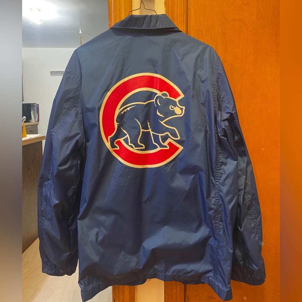 Chicago Cubs 🐻 Levi Windbreaker Jacket